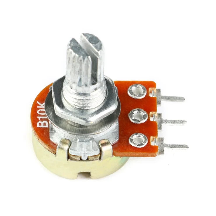 WH148 Potentiometer Shank ความยาว 15 มม.20 มม.3-PIN B1K B2K B5K B10K BB20K B50K B100K B250K B500K B1M