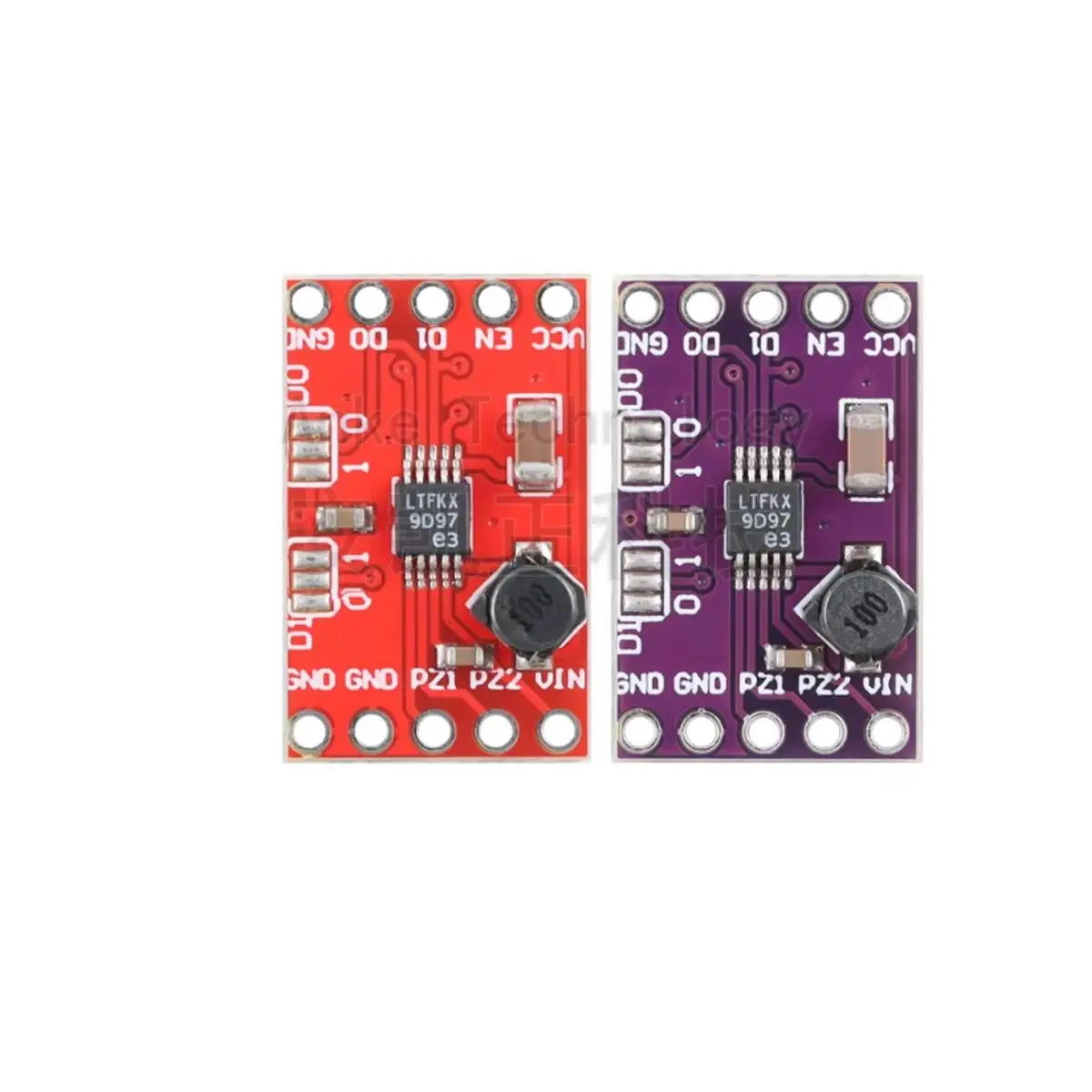 

LTC3588 Energy Harvester Module, Nanopower Energy Harvesting Power Supply Purple/Red Board, Development Board