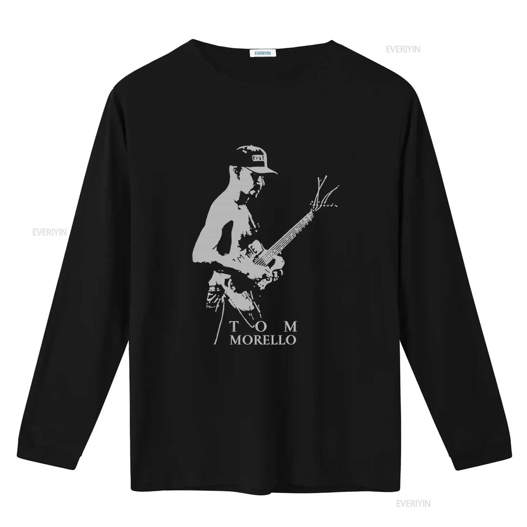 Tom Morello Legend Guitarist T shirt Rock Music Fan  vintage Washed graphic designer clothes streetwear Stretched Comfortable