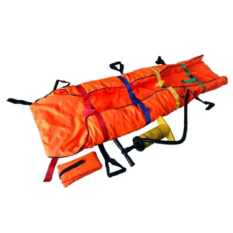 Wholesale Easy Carrying Inflatable Emergency Rescue Vacuum Mattress Stretcher