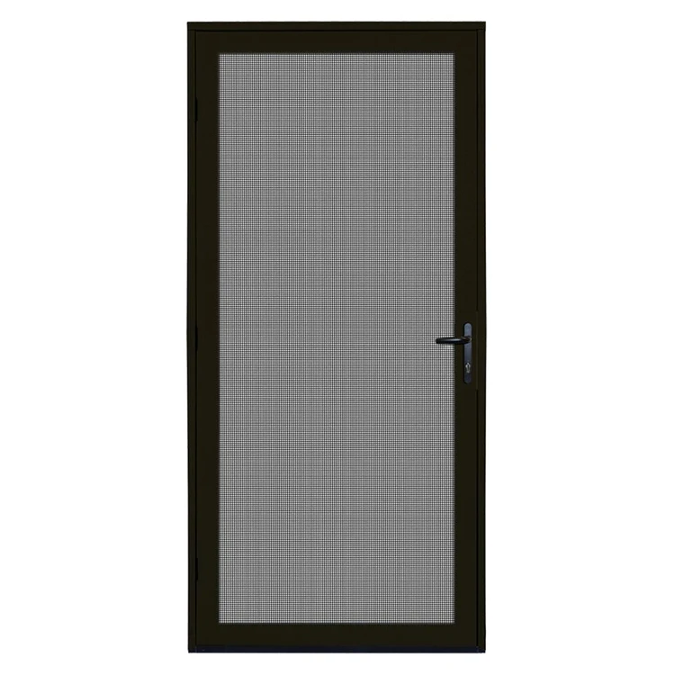 Puerta de seguridad residencial de gran oferta, puerta de acero de seguridad para pared exterior, puerta de seguridad de hierro forjado, entrada