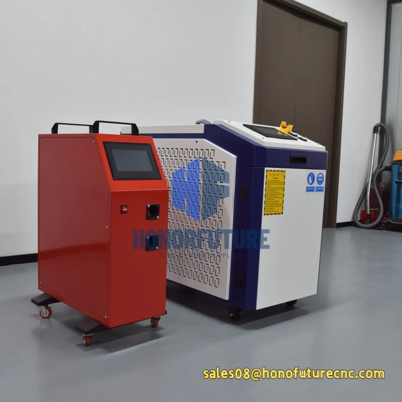 Industrial 1500W BWT Fiber Laser Cleaning Machine Laser Rust Remover Water Cooling Metal Cleaning Machine Welding Cutting Option