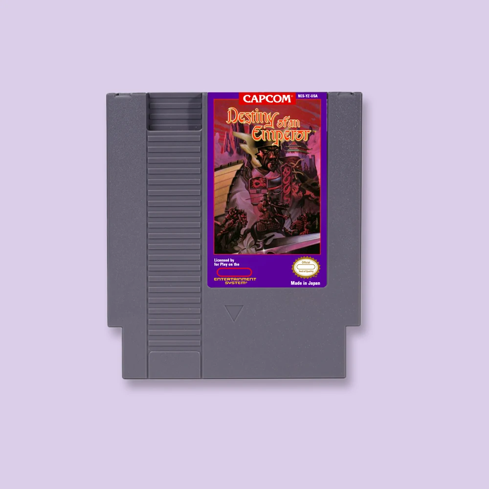 

Destiny of an Emperor Game Cartridge Battery Save For NES 8Bit 72PIN Consoles Game Card