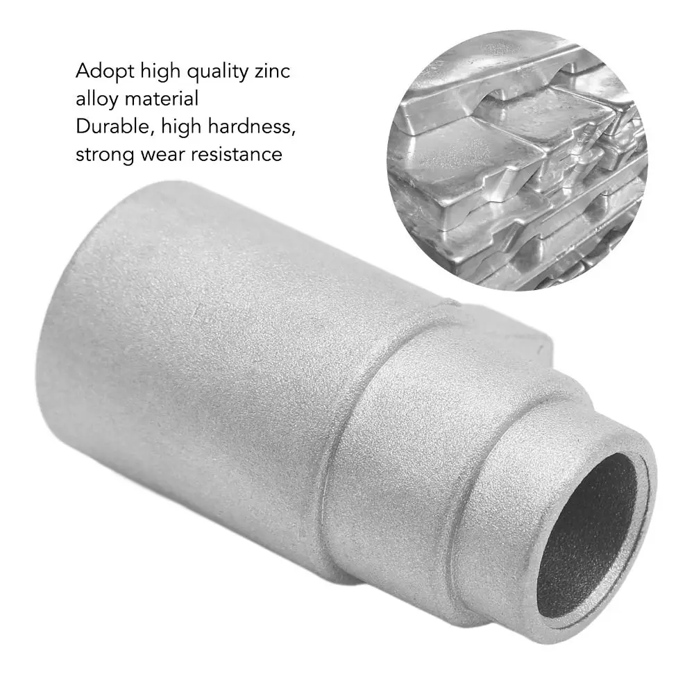 2PCS Silver Steel Tone Armrest Adjuster Bush High Carbon Steel Adjuster Replacement Bush for T5 T6 Bus 2003 onwards