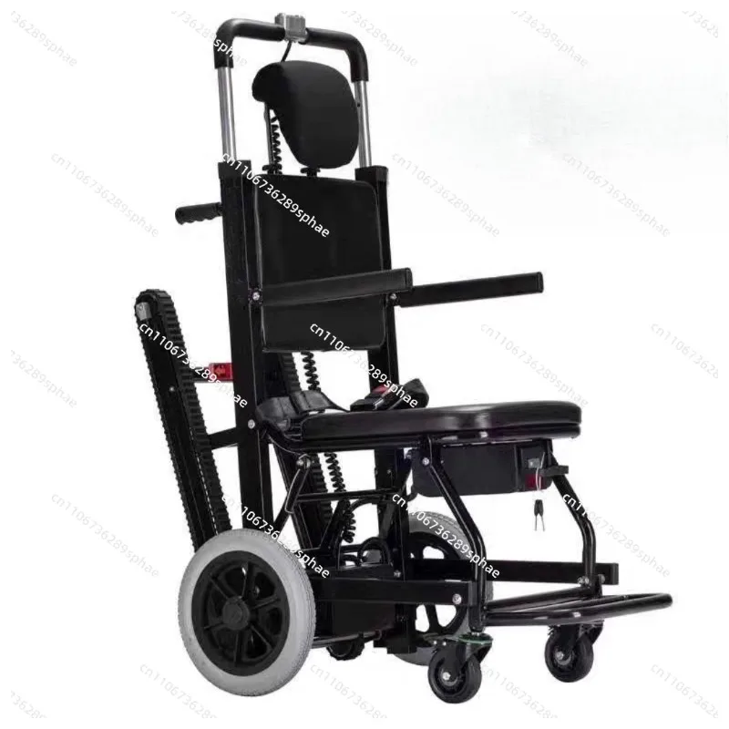 

Electric Stair Climbing Wheelchair Foldable Crawler Mobility Scooter for Elderly Disabled Up Down Stairs Smart Portable