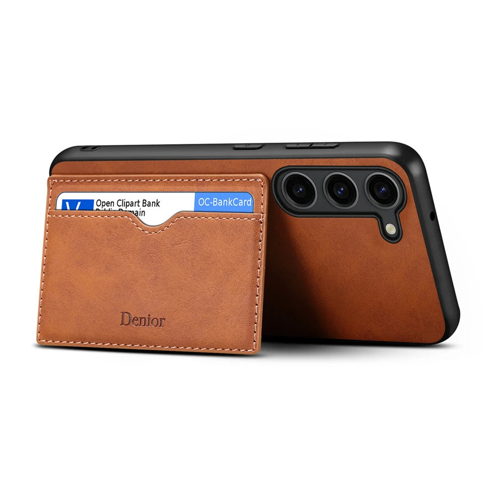 เคสโทรศัพท์หนังแบบแม่เหล็กหรูหรา สไตล์เรโทร ผิวด้าน สำหรับ Samsung Galaxy A55 5G A15 5G A25 A35 A05 A05S