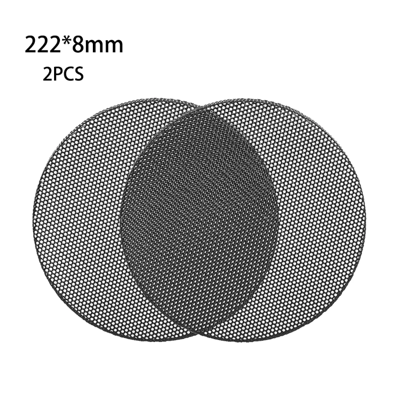 スピーカー金属メッシュグリルカバーオーディオ装飾サークル防塵交換用スピーカーオーディオホームオフィス