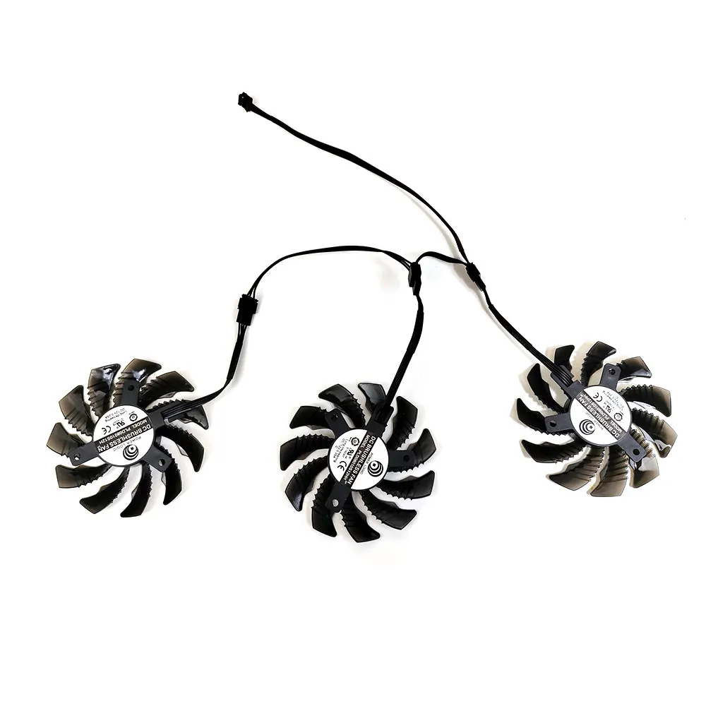 Ventilateur de refroidissement de remplacement, 75MM, pour Gigabyte Radeon RX 6600 6700 XT RTX 3070 Ti EAGLE, refroidissement de carte graphique vidéo