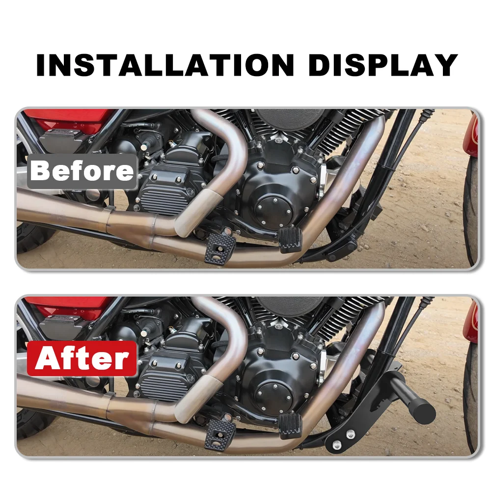 Motorcycle Highway Footpeg Crash Bar Crash Cage Street Bob Fat Bob FXDF Dyna Low Rider Sports Glide Custom Screamin For Harley - view 6