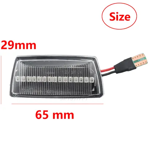 2PCS For Opel Insignia Astra H Zafira B Corsa D For Chevrolet Cruze Led Dynamic Side Marker Turn Signal Light Sequential Blinker 8 best sales chevrolet cruze far - №7