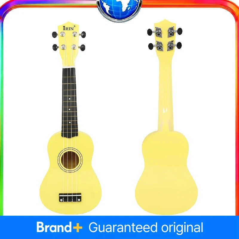 

IRIN 21 Inch Ukulele Yellow 4 Strings Ukulele Guitar Mini Guitarra Beginner Girl Gifts Stringed instrument