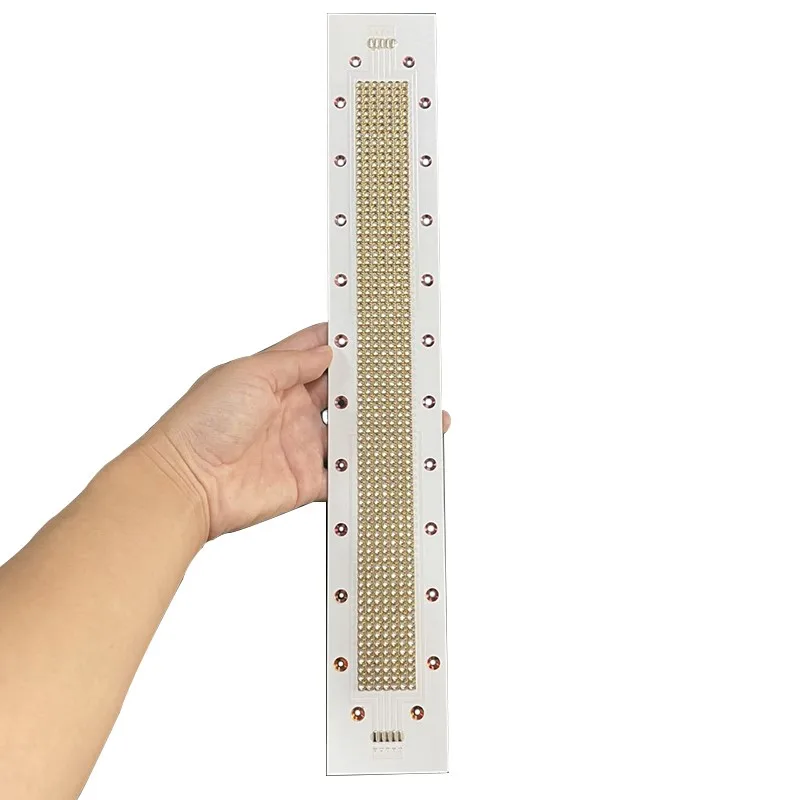 Módulo de lámpara de curado LED de alta potencia personalizado, máquina rotativa intermitente de 1500mm, módulo de secado UV LED UV, lámpara PCB,