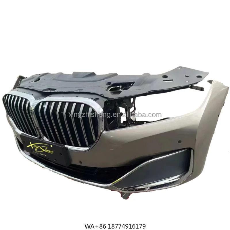 

High Quality for 7 Series G12 Front Bumper Grille Hood Used Second-Hand Parts with Fog Light Cut-Outs
