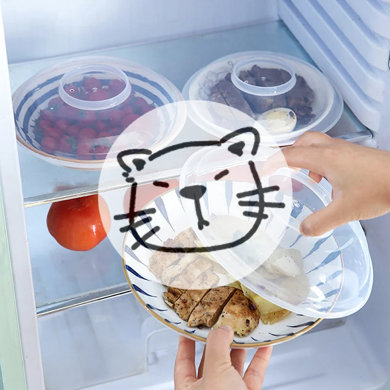 

Крышка-колпак для микроволновой печи с отверстием для пара, сохраняющая свежесть, универсальная, штабелируемая, для тарелок и мисок