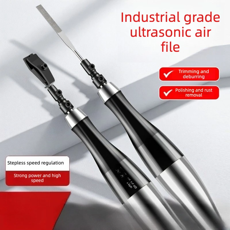 Ultrasonic pneumatic file machine, pneumatic file pneumatic die polishing machine trimming grinder reciprocating