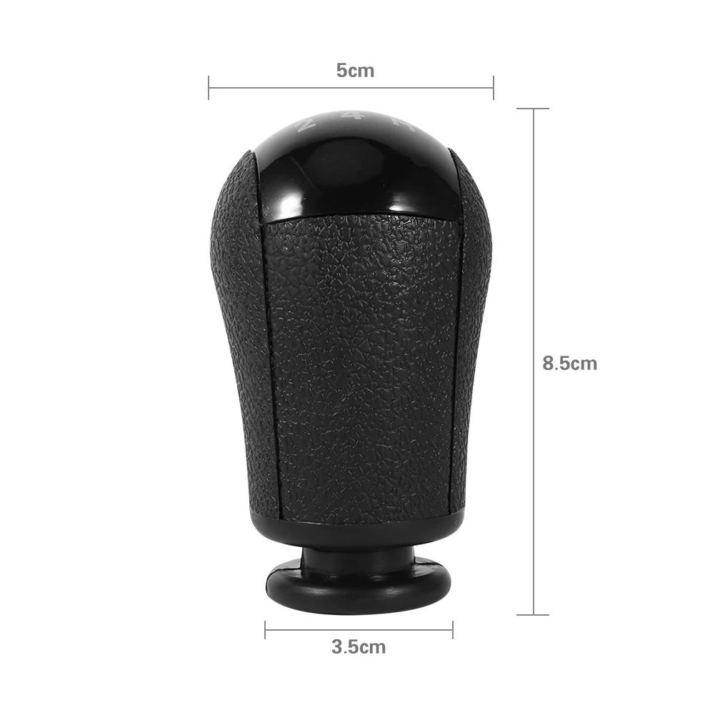 5 Speed MT Gear Stick Shift Knob For Ford Focus Mondeo MK3 S MAX New Black