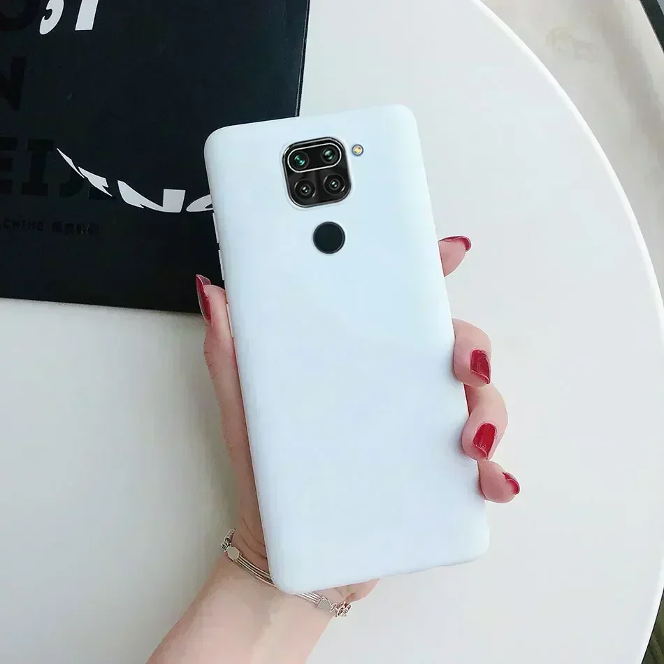 Casing ponsel terasa kulit Matte Coque, sarung HP untuk Xiaomi Redmi Note 9 4G untuk Redmi 10X 10X4G