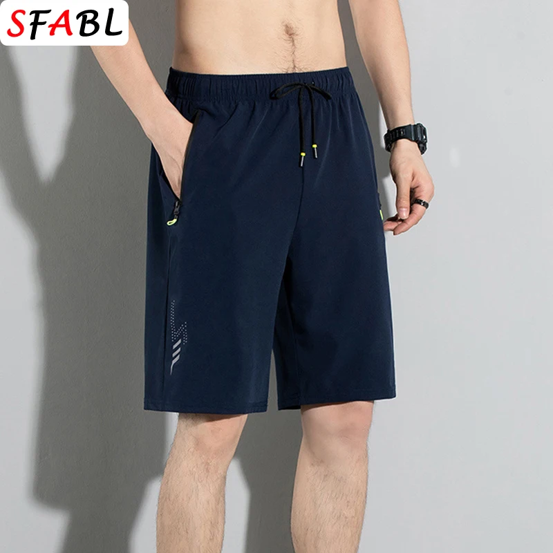 

Summer Fashion Men's Shorts Joggers Gym Fitness Running Short Pants Men Quick Dry Sports Shorts Men Casual Bottom Board Shorts