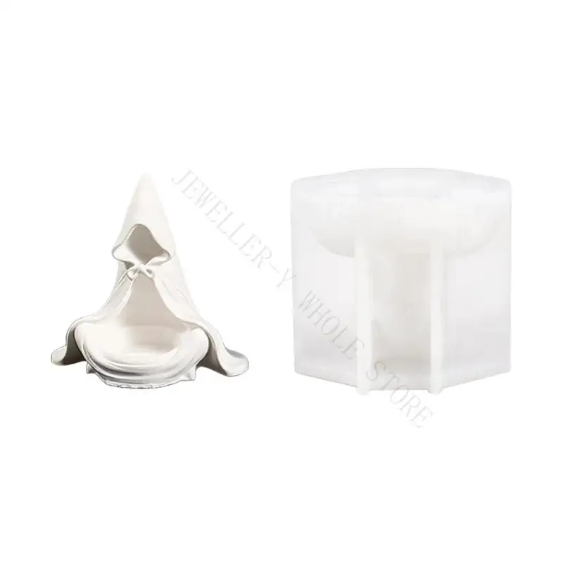 R7UF Halloween Holder Mold for Handmade Seasonal Display Styling