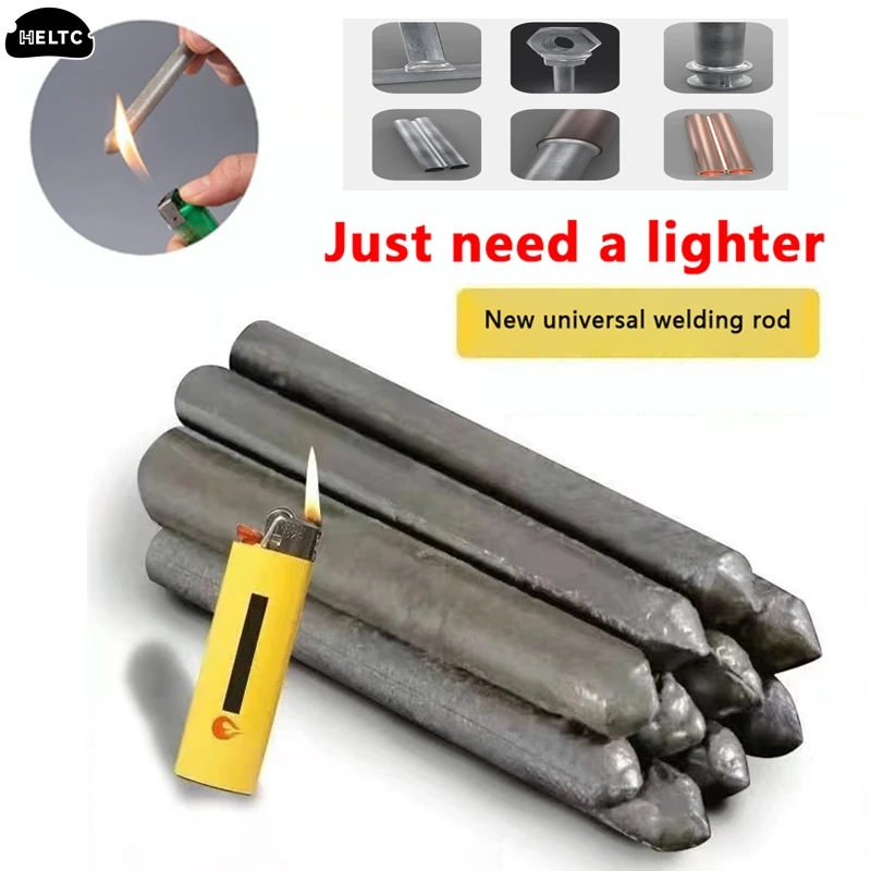 3/6PCS Copper Iron And Aluminum Soldering Aluminum Repairing Holes Solder Rod Agent Kits Low Temperature Easy Melt Welding Rods