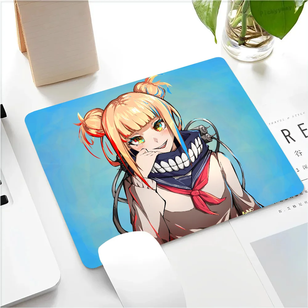 Himiko Toga My Hero Academia Japanese Anime Mousepad Small LockEdge Mouse Pad For Gamers Computer Desk Pad Anti-slip Rubber