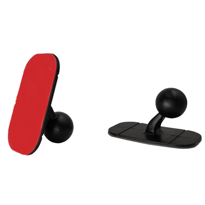 Portable Car Phone Holder 17mm Ball Head Base Auto Air Vent Stand Dashboard Mount Suction Base Anti-skid Bracket Car Accessories