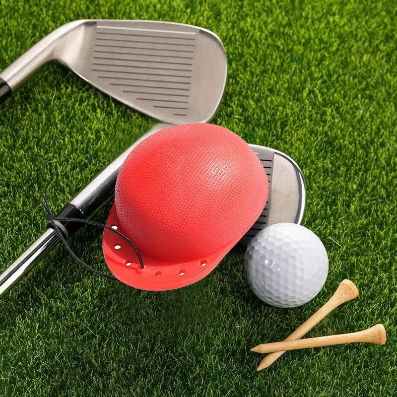 Portable Golf Ball Sponge  Washer Cleaner Golf Accessories for Golf Bag or Cart with Tee Holder and Elastic Cord