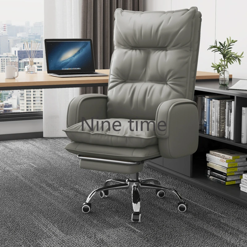 

Single Person Chair Office Leg Rest Executive Bedroom Ergonomic Desk Chairs Relaxation Armchair Rotating Game Special Furniture