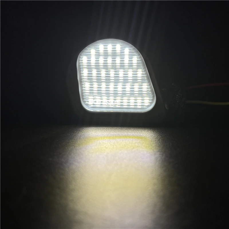 Fits For Dodge Ram 1500 2500 3500 RAM 1500 2500 3500 4500 5500 1500 Classic White LED Under Mirror Puddle Light