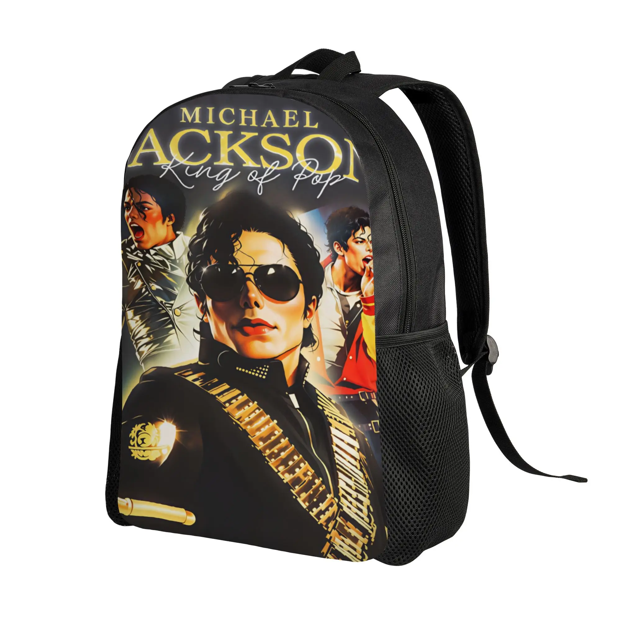 Michael Jackson Backpack  College Backpacks Girl Kawaii School Bags Colorful Durable Rucksack