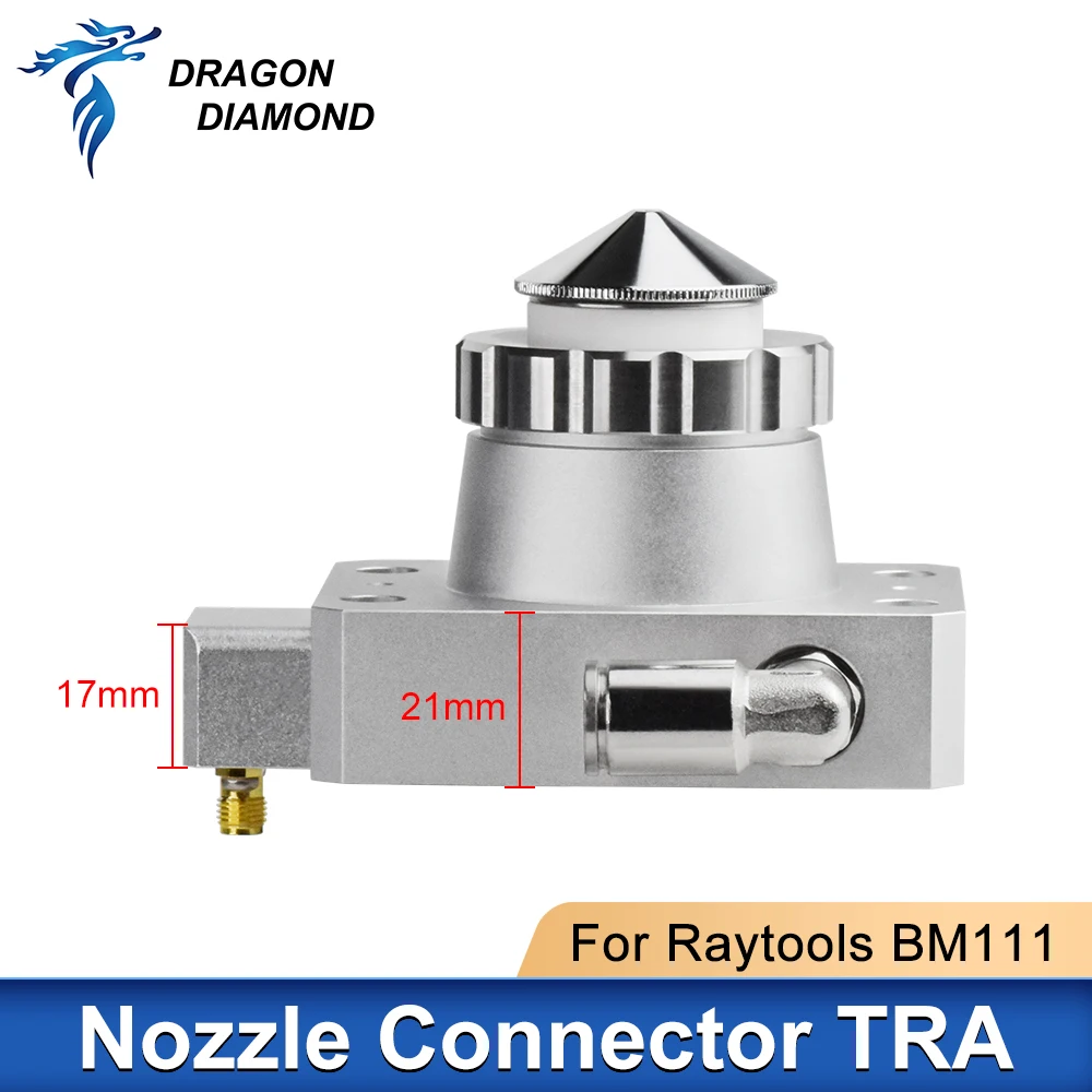 For Raytools BM111 Cutting Head Nozzle Connector TRA Fiber Metal Cutting Machine Part For Raytools BM111 Laser Head non-original