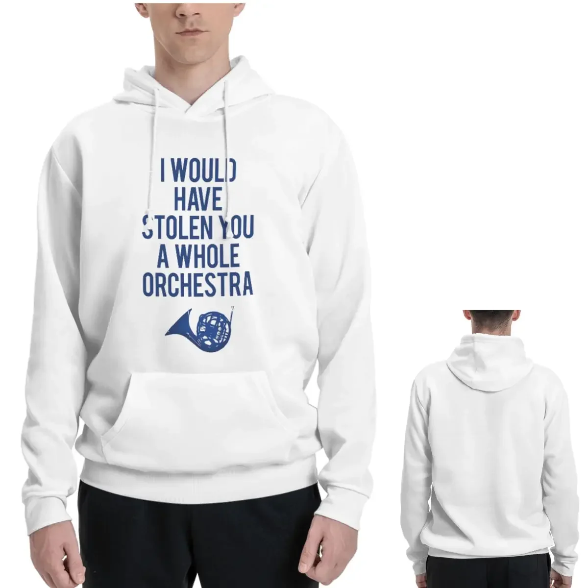 I Would Have Stolen You A Whole Orchestra Hoodies Men Women Pullover Sweatshirts Harajuku Long Sleeve Streetwear Autumn Winter