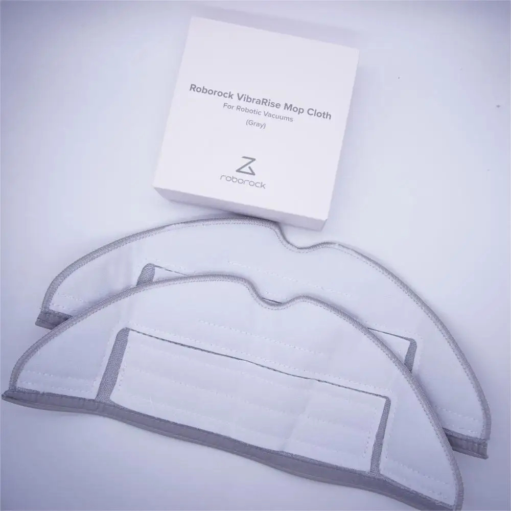 roborock S8 S7 Maxv Ultra mop cloth 2pcs Series Accessories Mop Rags Antibacterial Mops Pad Original Robot Vacuum Spare Part