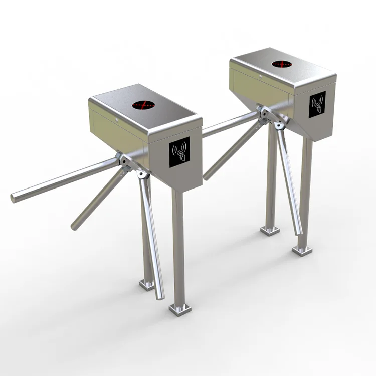 Picture 5: Security Doors 304 Stainless Steel Coin Swallowing Toilet Tripod Turnstile  Bathroom Semi-Automatic Torniquete