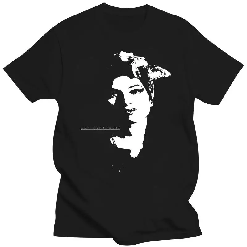 Camiseta de Amy Winehouse para hombre y mujer, camiseta oficial de Frank de regreso a negro, ropa de moda Harajuku