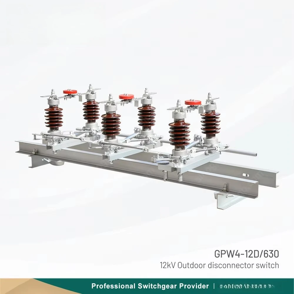 GPW4 Outdoor Disconnect Switch 12kV High Voltage AC Disconnector for Power Systems and Electrical Grid Applications
