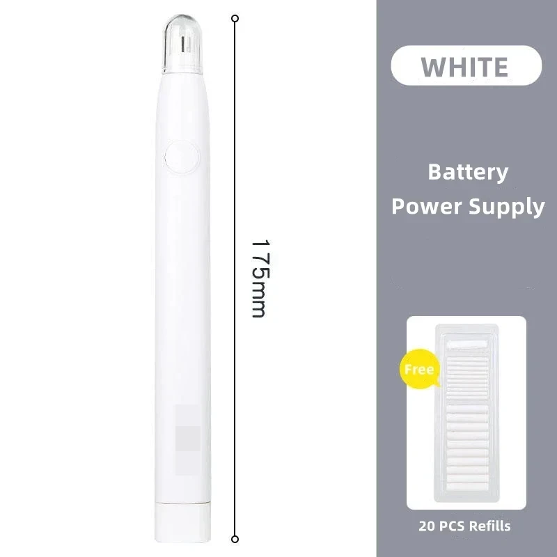 ممحاة كهربائية ممحاة قلم رصاص لرسم الرسم ومسح الكتابة مع عبوات مطاطية قلم مطاطي كهربائي مستلزمات فنية لقص الشعر T