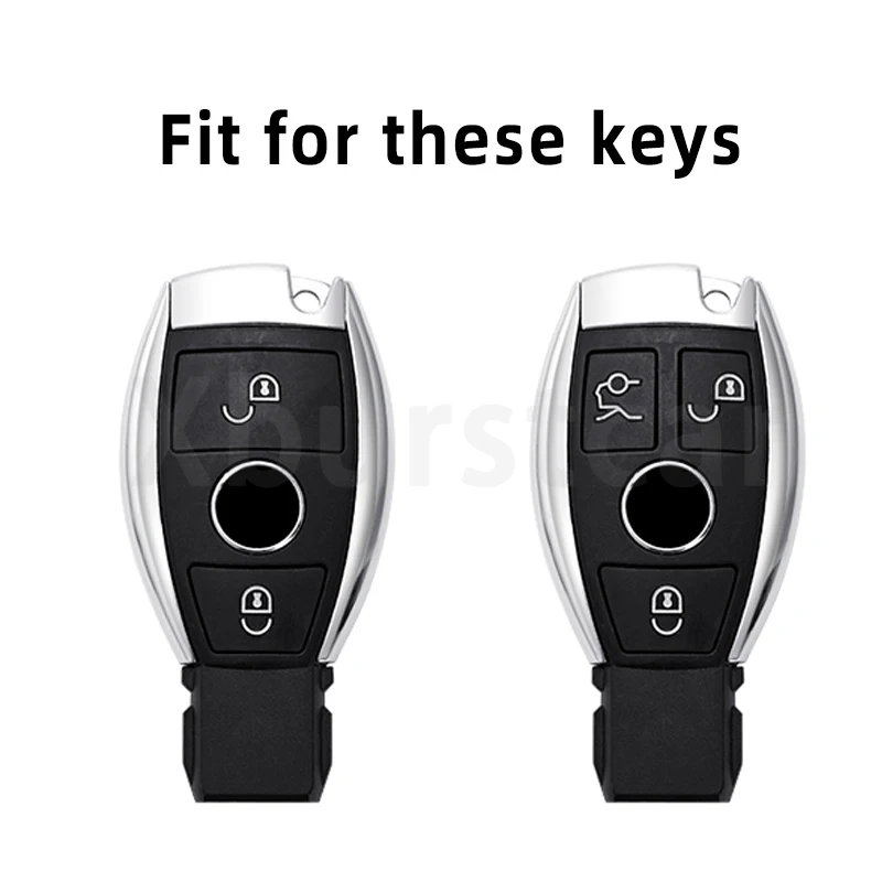 TPU Car Remote Key Case Cover For Mercedes Benz A B C E R Class GLS GLA GLK GLC CLS CLA AMG W204 W205 W212 W463 W176 Shell Fob