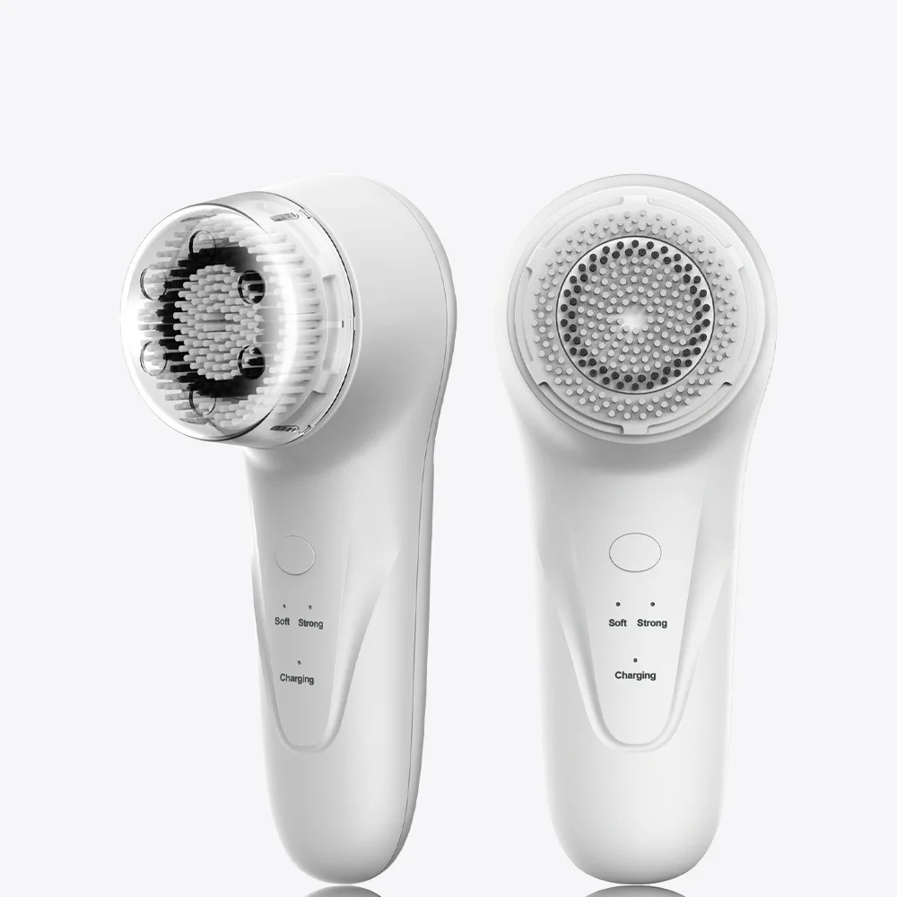Sonic Cleanser, Vibrating Cleansing Brush, Pore Cleaning, Waterproof, Wireless Charging