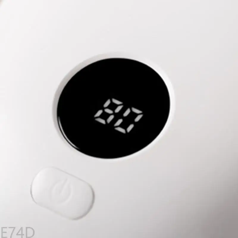 مقطع E74D على مروحة مروحة صغيرة 4 مع مروحة صغيرة مع تدفق الهواء القوي المكتبي مروحة 3600mAh USB
