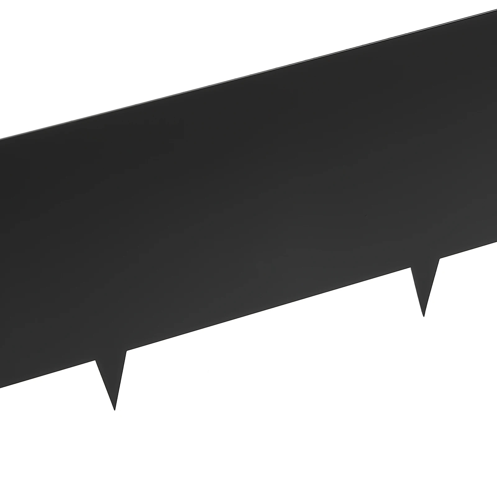 Steel Landscape Edging Set, 40in Length, 8.46in Height, Effective Weed Barrier, Easy to Install with Connecting Hinges for