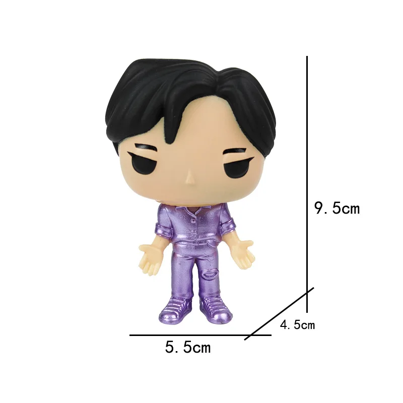 Figura de Anime Kpop Demon Hunters, modelo de juguete, periféricos de dibujos animados para juegos, decoración de escritorio, colección de figuras, modelo de juguete para regalo para niños