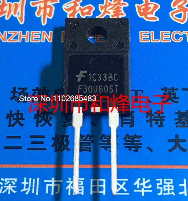 

（10PCS/LOT）F30U60ST FFPF30U60ST TO-220F