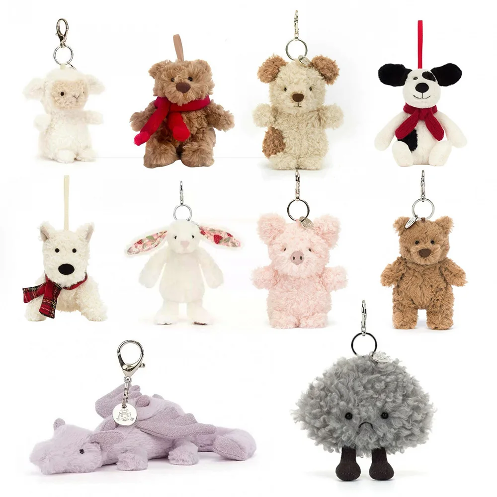 Bag Pendant Keychain Trend Creative Plush Keychain Decoration Keychain Gift 2026 Popular New