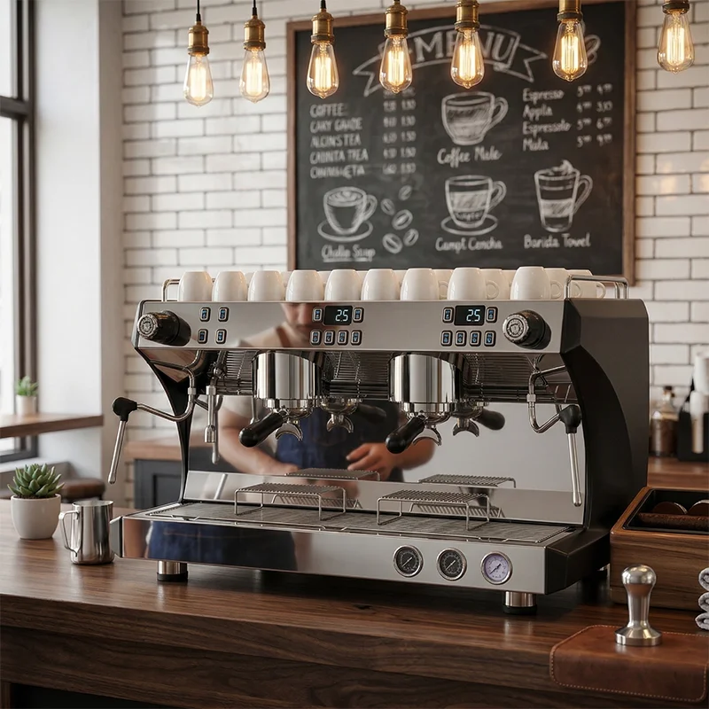 Italian Design 1 Group Espresso Machine With Manual Lever Espresso Machine
