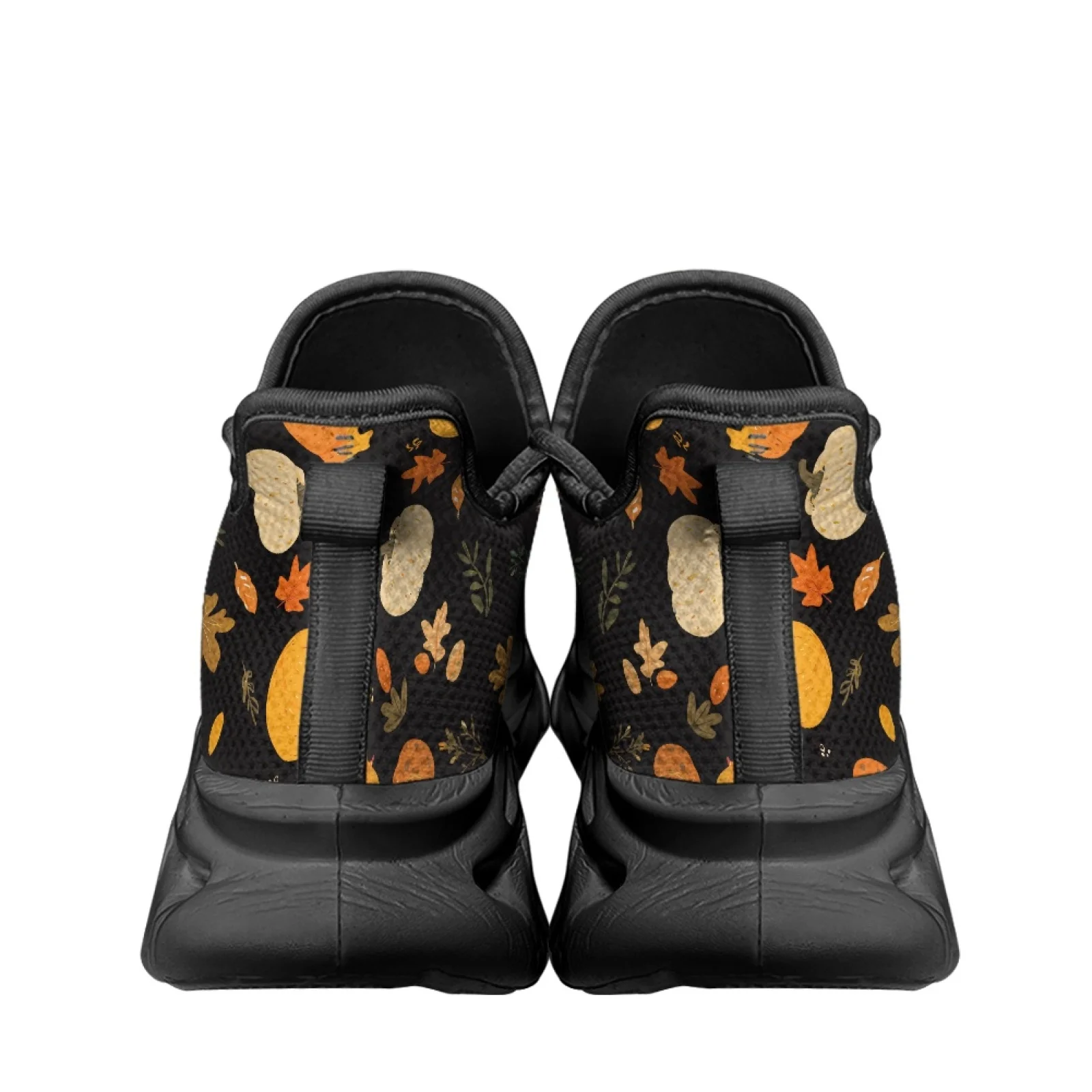PENSTROLL PENSTROLL Casual Outdoor Sneakers Mesh & EVA Men's Sneakers for Gym Youth New Arrival Pumpkin Leaf Pattern
