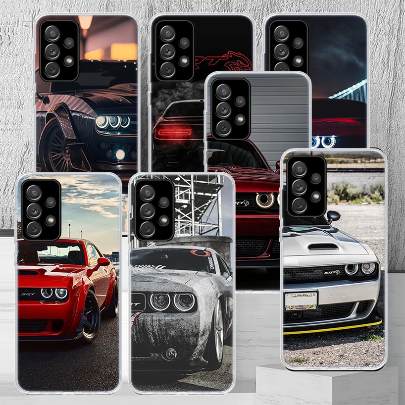 Challenger S-SRT Phone Case Cover For Samsung Galaxy A55 A54 A52 A53 A15 A14 A12 A13 A25 A24 A22 A23 A35 A34 A32 A33 A04S A03S