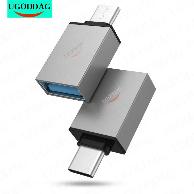 Adapter USB do typu C USB-C OTG Adapter danych konwerter złącza typu C USB 3.1 na USB 3.0 OTG Adapter dla Macbook Samsung S20 Xiaomi