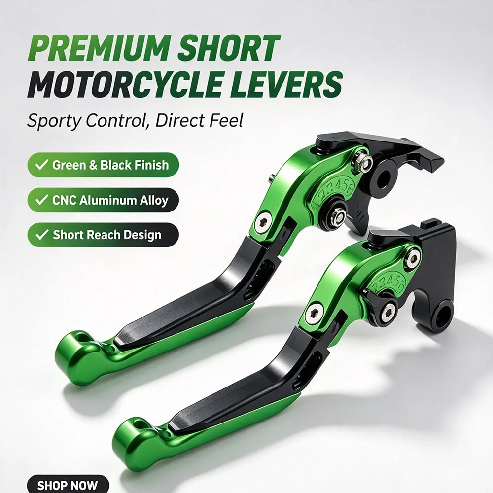For Kawasaki Z250SL Z250 SL Z 250 250SL 2016-2017 Motorcycle CNC Folding Extendable Brake Clutch Levers Adjustable Set Aluminum