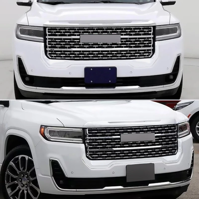 

2020 2021 2022 2023 для GMC Acadia Denali, решетка переднего бампера, верхняя решетка, сетка 84818780 84818781, центральная решетка радиатора Magickit